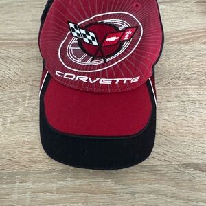 Corvette Red and Black Men's Hat